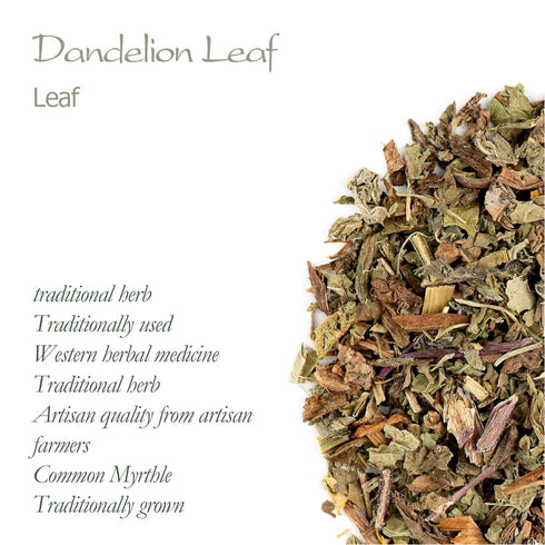 Dandelion Leaf Herbal Tea - Old Folk Remedy - Loose Taraxacum Officinale Dried Leaves - Dandeliin Tea Dandelion Herb Tea Dandelion Tea Danelion Te...