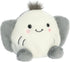 Aurora® Adorable Palm Pals™ Flapjack Stingray™ Stuffed Animal - Pocket-Sized Play - Collectable Fun - White 5 Inches...