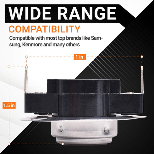 DC96-00887A & DC47-00018A Dryer Thermal Fuse and Thermostat Kit Replacement by BlueStars – Exact Fit For Whirlpool & Samsung Dryers - Replaces DC96-00887C PS4276292 PS4205217