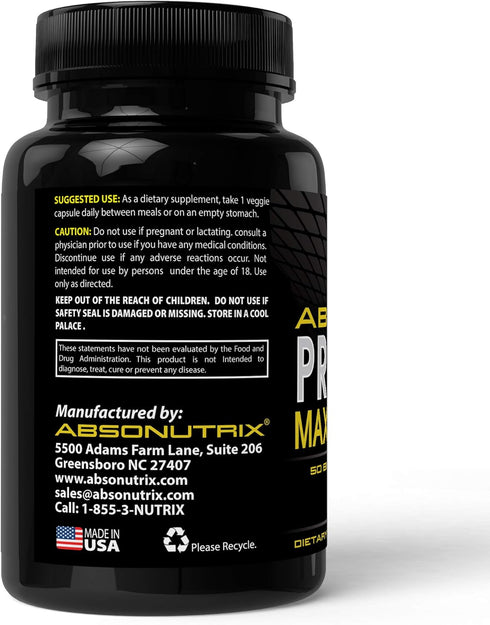 Absonutrix Probiotic Maximum Strength 50 Billion Per Capsule Multi-Strain 100 Capsules...