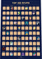 Enno Vatti Scratch Off Poster - Top 100 Animes of All Time - Unique Bucket List and Cool Stuff Featuring Series and Films - Wall Art and Thoughtfu...