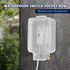 Electrical Outdoor Outlet Cover, Weatherproof Heavy-Duty Receptacle Outlets Cover Easy Install, Secure Fit for Outdoor In-Use...