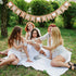 Blulu 3 Pieces Bridal Shower Decor Set Rustic Burlap Bunting Banner Gifts for Bachelorette Party Decoration(Black)...