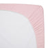 American Baby Company 100% Natural Supreme Cotton Jersey Knit Fitted Portable/Mini-Crib Sheet, Pink, Soft Breathable, for Boys and Girls 24x38x5 I...