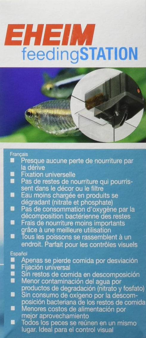 Eheim Feeding Station, 4.00 x 2.00 x 5.00 inches, Model: 4001020 Black...