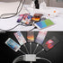 Desktop 5 Port USB Wall Charger 40W 8A, USB Hub Charging Station for Multiple Devices, Protable Multi Port USB Charger for Cell Phone, Tablet, And...
