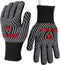 BBQ Gloves, 1472? Extreme Heat Resistant, Silicone Non-Slip Oven Mitts, Kitchen Gloves for Grilling, Cooking, Baking-1 Pair… (One Size Fits Most, ...