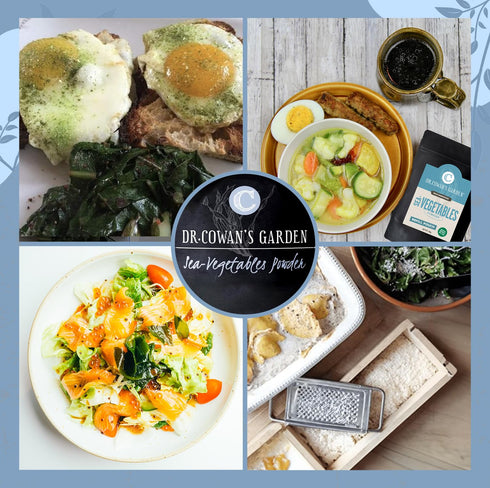 Dr. Cowan’s Garden Sea Vegetable - Pure Seaweed, Wild Harvested Atlantic Natural Seaweed & Kelp Powder, Healthy Supplement Powder - USA, Atlantic ...