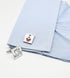 I Love My Wife Square Cufflinks for Men Wedding Dress In Gift Case Classic Square Men's Cufflinks Set for Wedding Party Birthday Anniversary Dress...