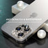 Choiche Compatible for iPhone 15 Pro/iPhone 15 Pro Max Camera Lens Protector, Bling Camera Cover with 9H Tempered Glass Lens Screen Protector Meta...