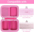 khanka Hard Travel Case Replacement with Anker 621 Nano Power Bank,5,000mAh Portable Charger,Case Only (Pink)......