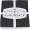 Now Designs Floursack Kitchen Towels, Set of Three, Black/Oyster/White...