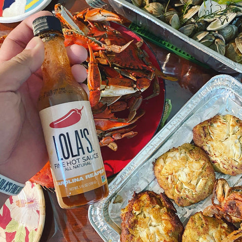 Lola’s Fine Hot Sauce - Carolina Reaper | 5 Fl Oz | Signature Family Recipe | All-Natural, Gluten-Free, Keto | Created With Carolina Reaper Pepper...
