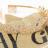 Aprince Birthday Crown & Sash Set, Rhinestone Tiaras and Crowns for Women Girls, Gold Tiara & Sash for Birthday, Prom Photoshoot...