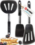 DI ORO - Chef Series FLEX Silicone Spatula 600ºF Heat-Resistant Flexible Silicone Rubber Turner Spatulas (3-Piece Set)...