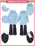 Bencailor 8 Pieces Doll Clothes 11.5 Inch Girl Doll Accessories Cotton Elf Sweaters Denim Pant Regular Outfit Doll Clothing (Cute Turtleneck Sweat...