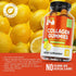 Collagen Gummies with Zinc, Vitamin C and Biotin, Collagen Peptides Supplement Promotes Hair, Nail, Skin, Bone and Joint Health Support, Made in U...