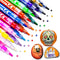 Acrylic Paint Marker Pens, 18 Colors Premium Waterproof Permanent Paint Art Marker Pen Set for Halloween Painting Pumpkins, Christmas Gifts, Rock ...