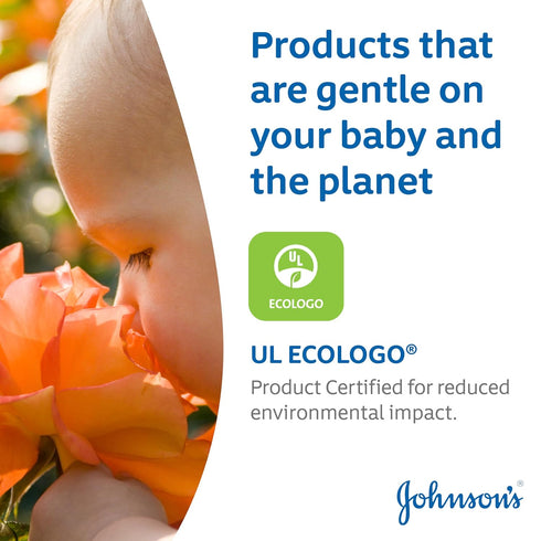 Johnson's Baby CottonTouch Newborn Baby Face and Body Lotion, Hypoallergenic Moisturization for Baby's Skin, Made with Real Cotton, Paraben-Free, ...