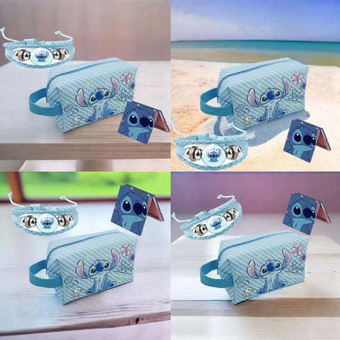 Stitch Travel Cosmetic Bag?Foldable Makeup Bag Gift Package....