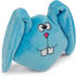 goDog Action Plush Blue Bunny Animated Squeaky Dog Toy, Chew Guard Technology - Blue, One Size...