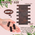200 Pcs Miniature Dollhouse Flooring Mini Wooden Dollhouse Floor Boards 1 12 Scale Dollhouse Accessories Geometric Bamboo Doll House Furniture Woo...