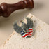 Eseres Brooches for Women American Flag Pin 4th of July Accessories USA Independence Day Eagle Brooches and Pins for Women Stars and Stripes Flag ...