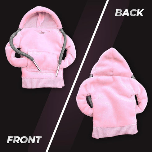 Gear Shift Hoodie - Automotive Accessories Hoodie for Car Shifter, Pink, Cotton, Universal Fit...