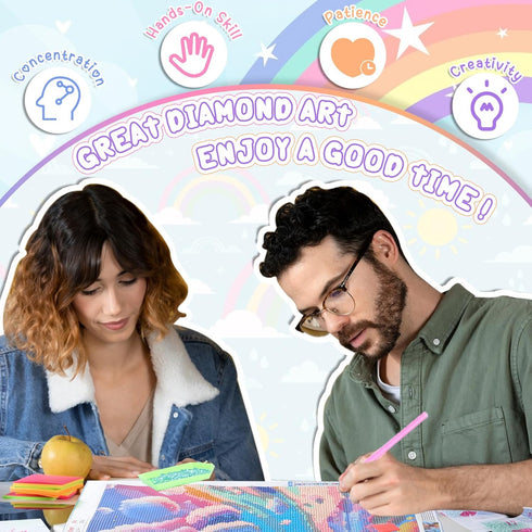 IPISSOI DIY 5D Love Diamond Art Painting Kit for Adults American Flag Firefighters Patriotic Round Full Drill Craft Diamond Art Painting Canvas fo...
