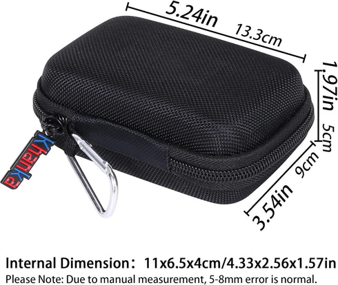 khanka Hard Travel Case for Anker 3-in-1 Fast Charging Charger with Built-in USB-C Cable/Anker 533 Power Bank/Anker Nano Power Bank,10000mAh Porta...