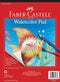 Faber-Castell Watercolor Paper Pad - 9x12 Inches, 15 Sheets - Cold Pressed Water Color Sketchbook, 140 lb/300 GSM...