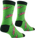Cool Socks Novelty Crew Dress Sock, Food, Pepsi and Mountain Dew, Funny Silly...