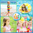 SCIONE 36 Pack Mini Bubble Wands, Beach Ball Bubbles Party Favors for Kids, Goodie Bag Stuffers, Summer Bubble Wands Treasure Box Toys, Classroom ...