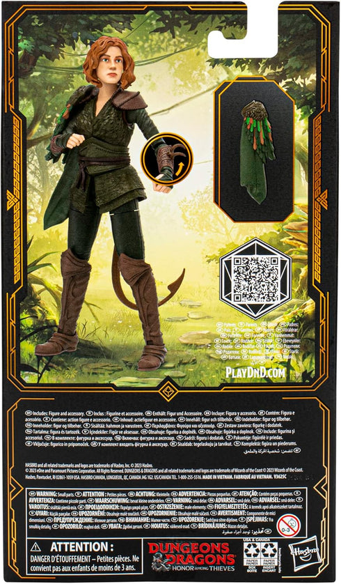 DUNGEONS & DRAGONS Honor Among Thieves Golden Archive Doric Collectible Figure 6-Inch Scale D&D Action Figures...