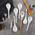 Porcelain Mini Size Ladles, 9 inch Large Soup Spoons, 6 Pieces Premium White Porcelain Spoons, Ladles for Stews, Chinese Noodles Spoons, Long Ladl...