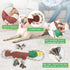 Lesmeet Upgraded Duck Dog Toys for Aggressive Chewers Puppy Toys with Crinkle Paper and Squeaker, Interactive Tug of War Dog Toy for Small, Medium...