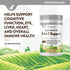 NaturVet Senior Advanced 5-in-1 Support Dog Supplement – Helps Support Immune System, Heart, Liver, Cognitive Function, Eye Health – Includes Gink...