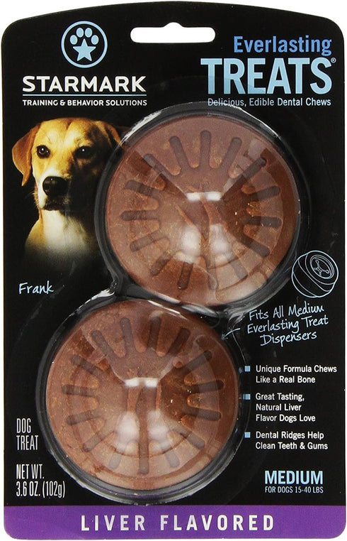 Starmark Everlasting Treat For Dogs, Liver, Medium...