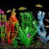 MyLifeUNIT Artificial Fish Tank Plants, 10 Pack Plastic Aquarium Plants Decorations...