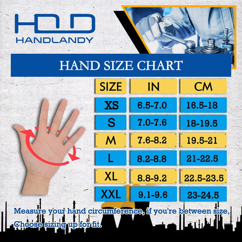 HANDLANDY Grip Work Gloves for Women Men, Safety Utility Yard Working Gloves, Flexible Touch Screen Mechanics Gloves (Grip-upgraded, Medium (Pack ...