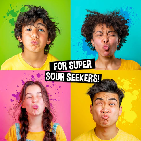 WARHEADS Super Sour Double Drops - Liquid Sour Candy - Blue Raspberry, Green Apple and Watermelon Assorted Flavors - 1.01 oz. Bottles - 3 Pack...