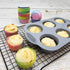 600 Pcs Cupcake Liners Standard Cupcake Cups 6 Style Cupcake Wrappers Papers Baking Cups for Party Celebration (6 Colors, 600 Pcs)...