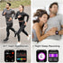 IOWODO Smart Watch for Men Women - 1.85''HD Screen with Make and Answer Calls, with AI Voice Assistant, SpO2/Heart Rate/Sleep Monitor, 100+ Sports...