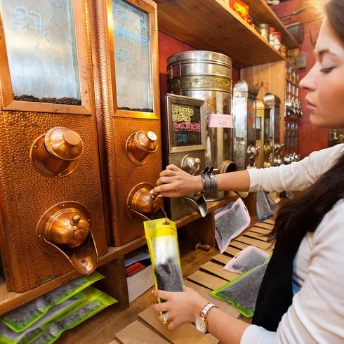 100 Pcs Foil Ziplock Bags,Flat Clear Ziplock Food Storage Bags Holographic Bags Party Favor Food Safe Storage Bags and Bags for DIY Crafts Storage...