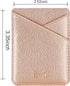 Phone Card Holder Cell Phone Stick On Phone Glitter PU Leather Sleeve Credit for iPhone Samsung Most Smartphones......