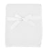 American Baby Company Fleece Blanket with Silk-Like Satin Trim, Soft, Warm & Cozy, White, 30" x 30" for Boys and Girls, Perfect for Baby Carrier, ...