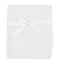 TL Care Fleece Blanket with Silk-Like Satin Trim, Soft, Warm & Cozy, White, 30" x 30" for Boys and Girls, Perfect for Baby Carrier, Stroller, Trav...
