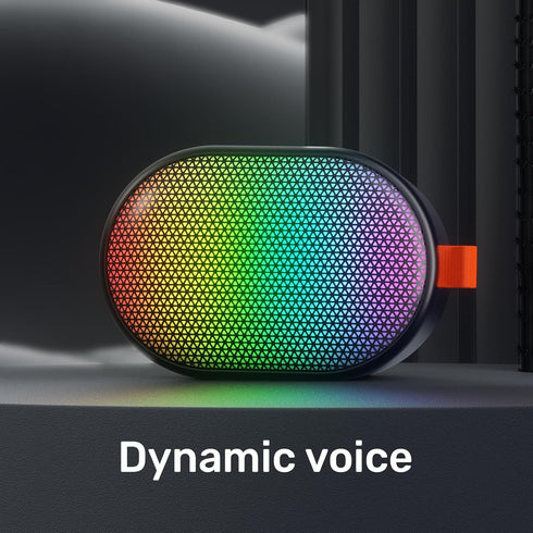 Bluetooth Speakers Portable, Wireless Speaker with RGB Lights, HD Sound, 5 Watts, Compact Size, Dual Pairing, TWS, Waterproof, Suitable for Mobile...