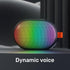 Bluetooth Speakers Portable, Wireless Speaker with RGB Lights, HD Sound, 5 Watts, Compact Size, Dual Pairing, TWS, Waterproof, Suitable for Mobile...
