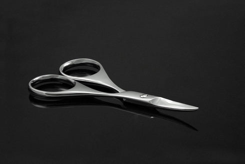 Professional Manicure Pedicure Stainless Steel Fingernail & Toenail Scissors - Nail Cutter/Clippers Scissors, Sharp Small Cuticle Trimmers Tool - ...